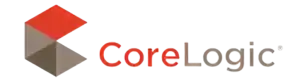 CoreLogic logo - stylized red and gray "C" shape with company name in red and gray text