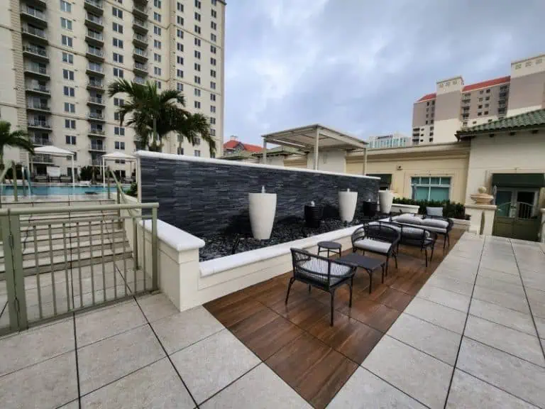 Orlando Condo Pool Area Reserve Studies - FPAT Expert reserve study inspection of condo pool area in Orlando, Florida