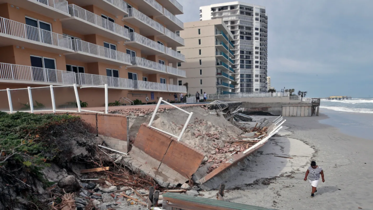 storm-damaged-daytona-condo - FPAT - FPAT Fort Lauderdale Condo Reserve Study Team at Work